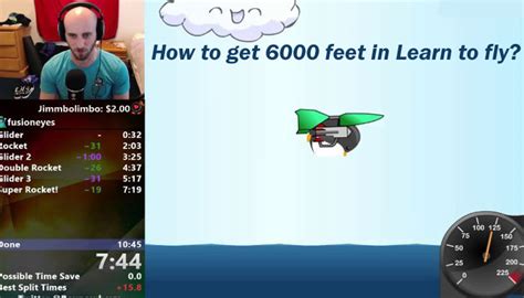 How to get 6000 feet in learn to fly - Note: this does not include the unlockable ending!6500 was reached in this video. Please watch in High Quality, you can see distances much clearerThanks - Pl...